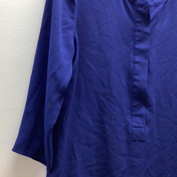 Express Size Small Women's Deep Blue Blouse. Preloved - Picture 2 of 7